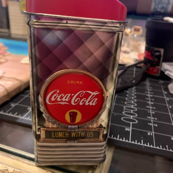 Vintage Coca Cola Soda Fountain Tin - Picture 5 of 6